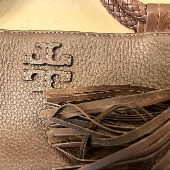 Tory Burch Brown Leather Shoulderbag - Picture 5 of 5